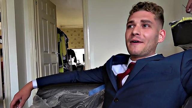 SPASCALSSUBSLUTS - Redhead subslut with Cat Collar in 3way domination