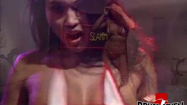 Lesbians fingering and ass fucking in hardcore orgy