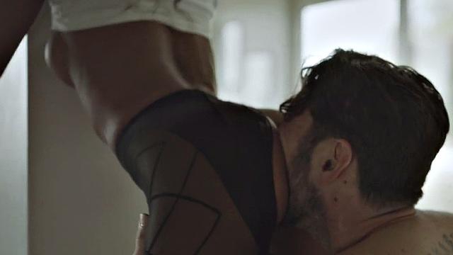 Stepdaddy fucks Ebony squirting after deepthroated