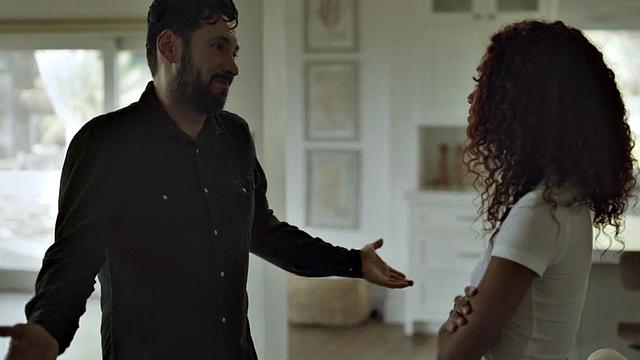 Stepdaddy fucks Ebony squirting after deepthroated