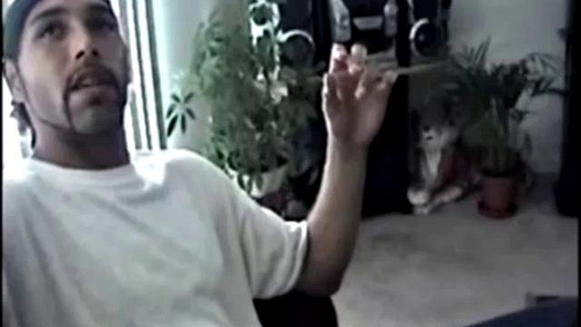 Enrique strips down to his socks and in seconds his cock is rock hard. Vinnie grabs his meat and goes deep, as he scans through the porno, imagining some hot chick is on his dick.