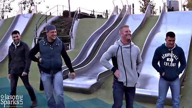 American Muscle Hunks with Jason Sparks Live in Chicago