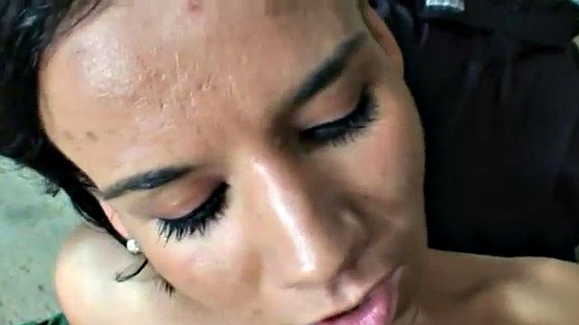 Hairy teen takes old cock