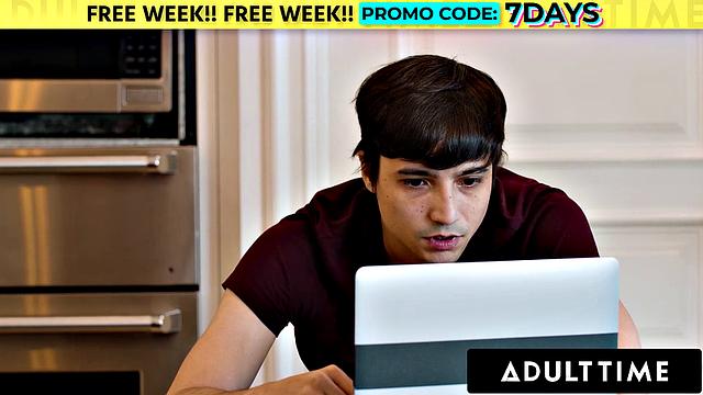 ADULT TIME - Horny MILF Penny Barber Is OBSESSED With Stepson's Dick After Dreaming About It