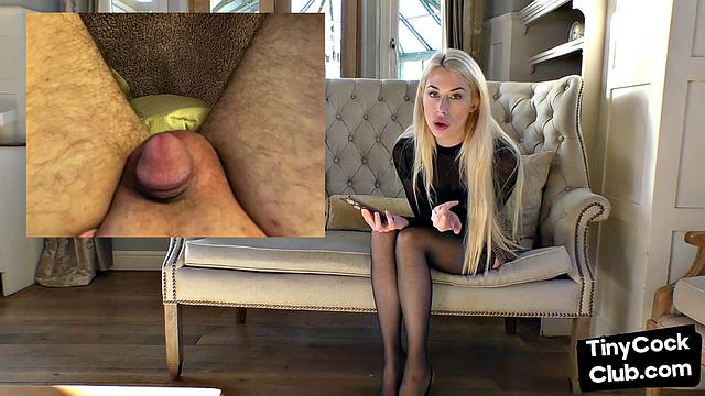 SPH British babe humiliates small cocks with dirty talk