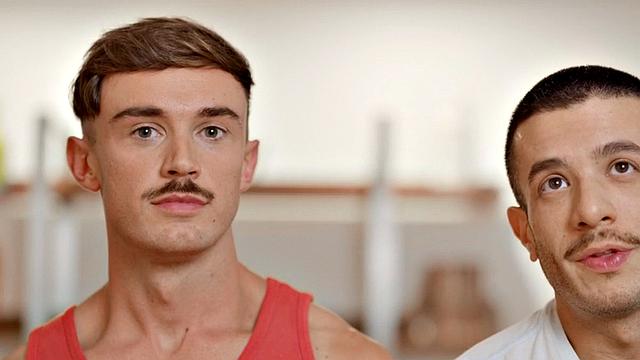 Handsome jock bareback stud ass in amateur casting