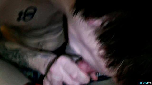 Lewis takes charge and makes Sean cum hard
