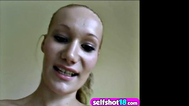 Hot Blonde Blowjob and Casting