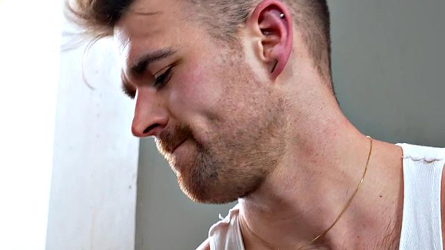 Stud opens BF's hairy asshole with anal fisting