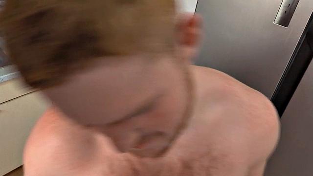 Str8 stud 1st time sucking before getting assfucked