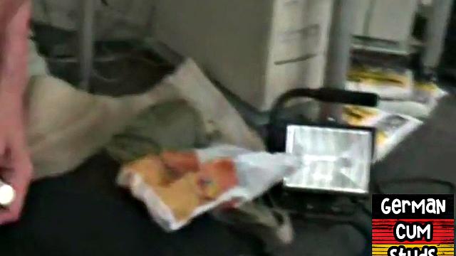 German amateur top 3some fucks bottoms till cumshot on their ass