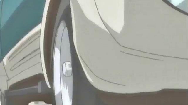 Romantic Anime Sex In the Car Cute Teen Rides Cock