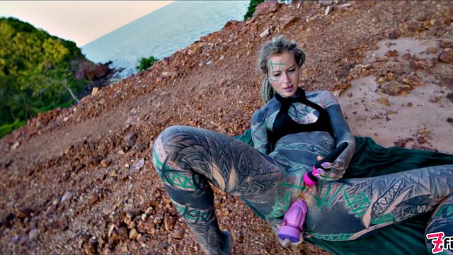 Tattoo Teen Public Anal Masturbation And Piss