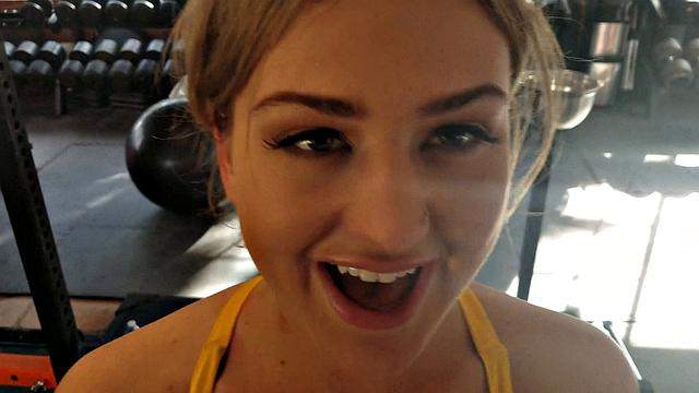 Cooling Off with A Cum Facial