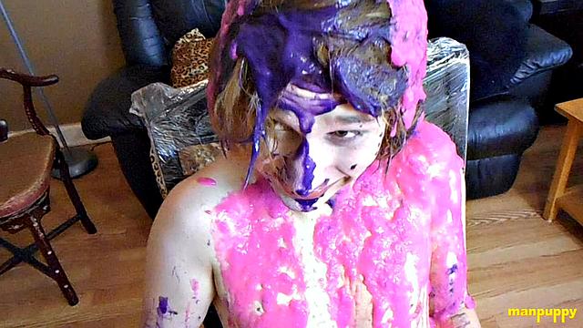 Step-Son Covered in Goo by Step-Dad - Elis Ataxxx & Richard Lennox
