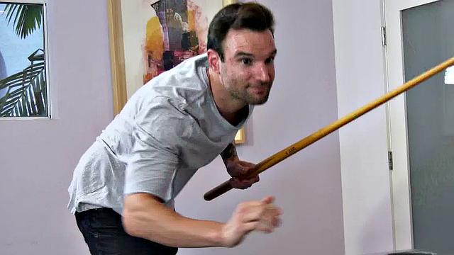 Petite Olive Glass Seduces Stepbro