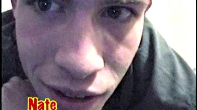 Putting his hairy ass and balls in our face, Nate gets himself hard, with a little help from some porn magazines. The young man kneels over his porn, and a box, with a pillow tucked between his legs.