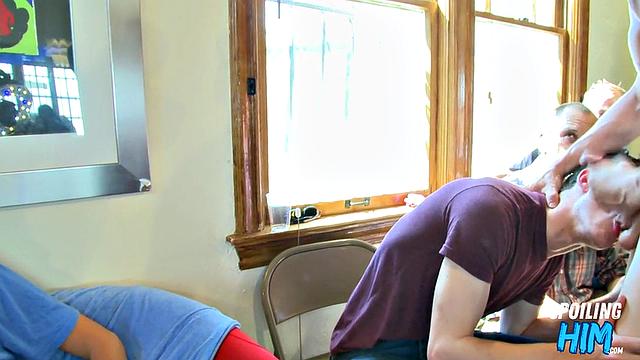 Real stripper throatfucking newcomer