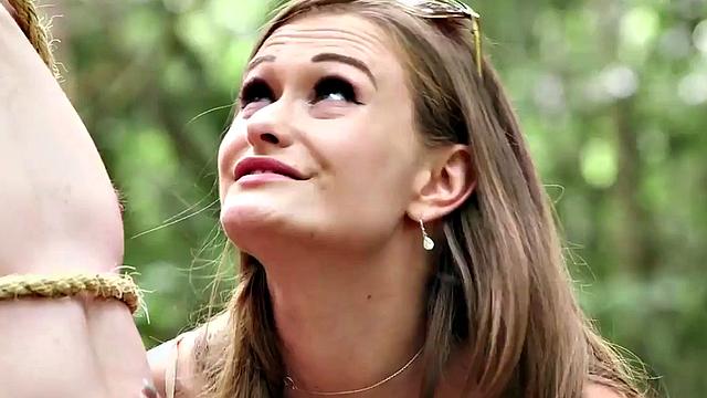 CFNM dominas jerk and suck sub in group domination