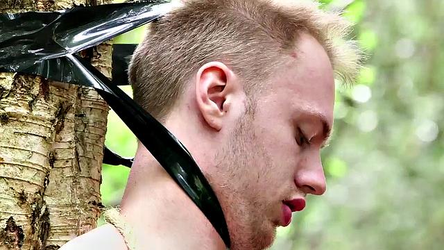 CFNM dominas jerk and suck sub in group domination