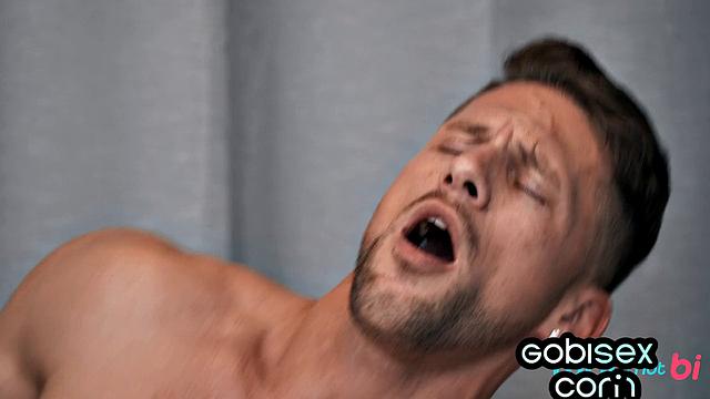 Cute horny voyeur watches gays fucking