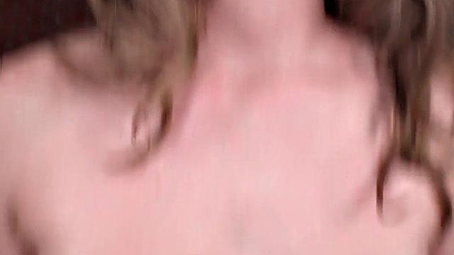 POV lingerie babe teasing her lover before riding his cock