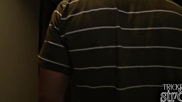 Real gloryhole straight guy fooled into blowjob by gay dude