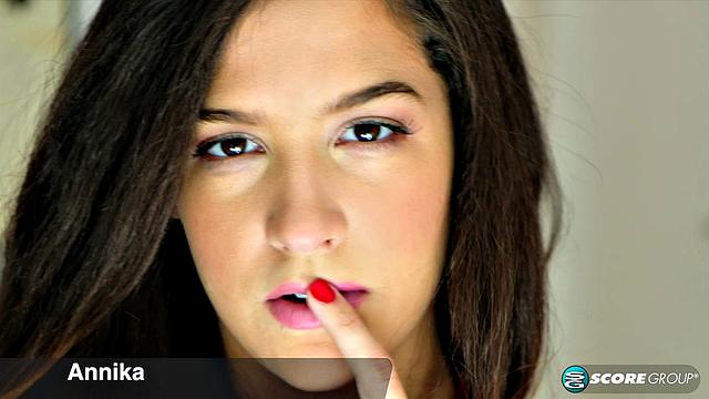 Enthusiastic, beautiful and thick in all of the right places, Annika exposes