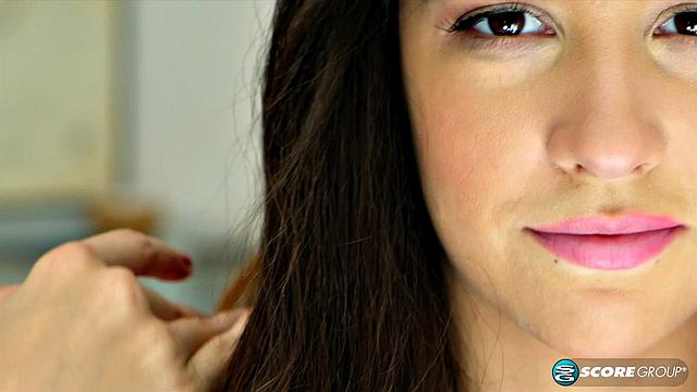 Enthusiastic, beautiful and thick in all of the right places, Annika exposes