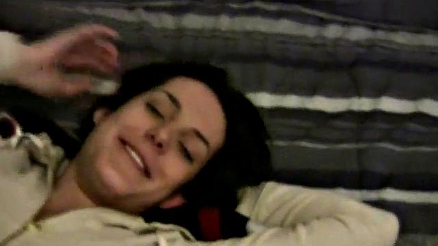 Busty teen gets pussy pounded in POV