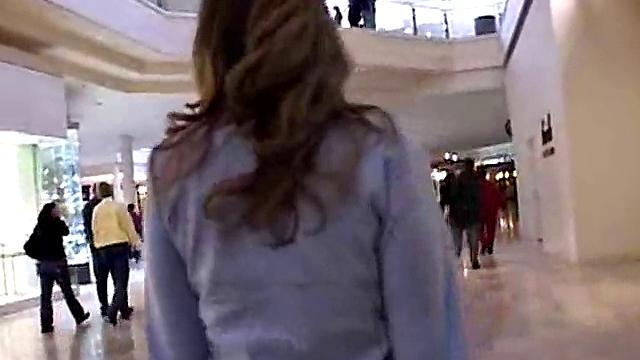 Little April Flattered By Guy Comes Home For Some Solo Fun