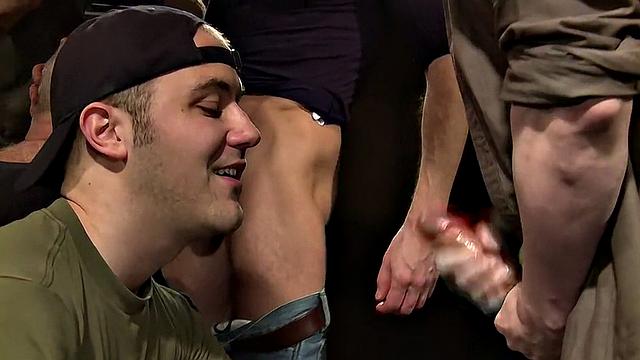 hungry for cum: gay men take every drop and crave even more in nonstop action