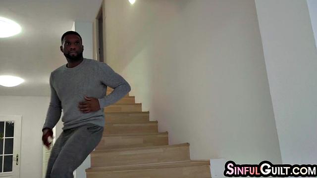 Interracial Asian petite gapes