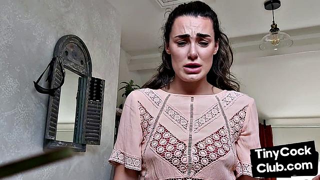 SPH amateur domina humiliates guys with small dick