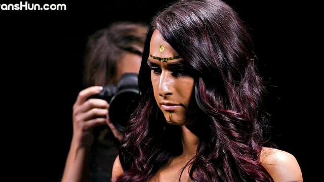 Trans pleasing cockhungry BFF after casting in 3some