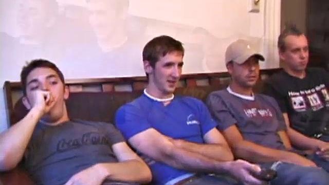 Group Jerk Cum Facial Surprise