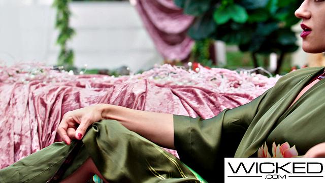 Wicked - Vanna Bardot Joins All Girl Foursome As A Sub To Eat Pussy