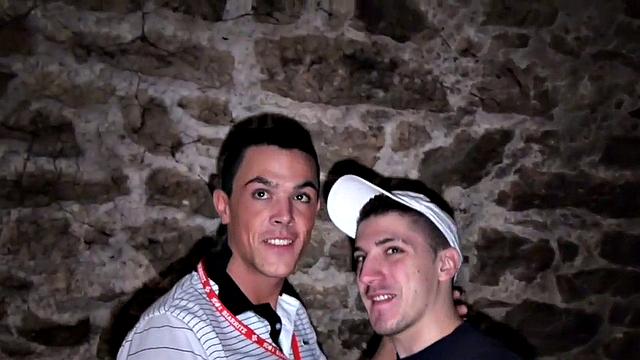 Basement bottom in jockstrap gets fucked by top stud