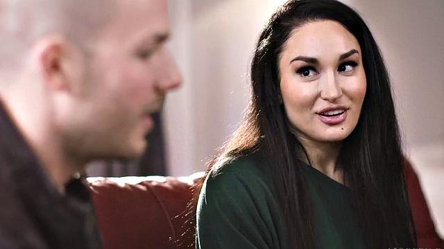 Slutty babe enjoys fucking in wet pussy with wild partner