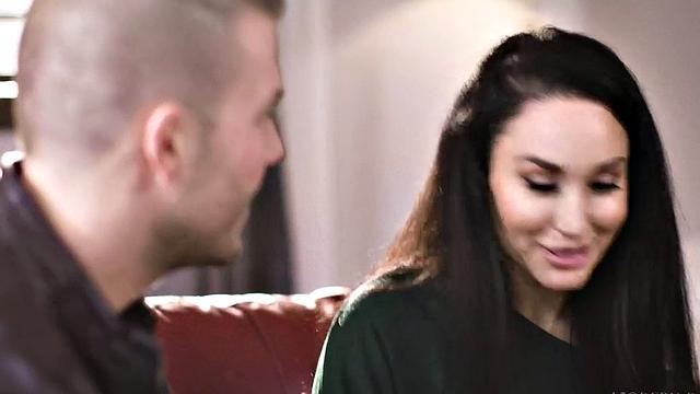 Slutty babe enjoys fucking in wet pussy with wild partner