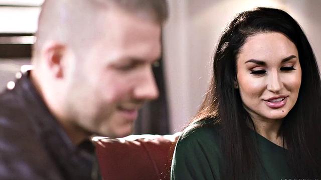 Slutty babe enjoys fucking in wet pussy with wild partner