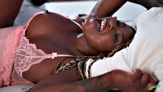 Cheating wife shares bed and pleasures