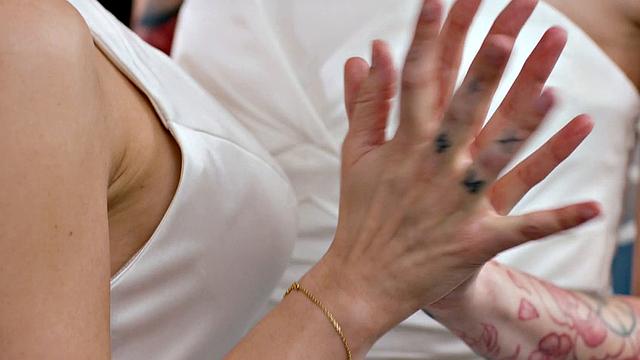 GIRLSWAY - Married Beauties Charlotte Sins & Melissa Stratton Fantasy Wedding