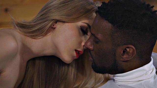 Sensual gf sucking and fucking in interracial relationship