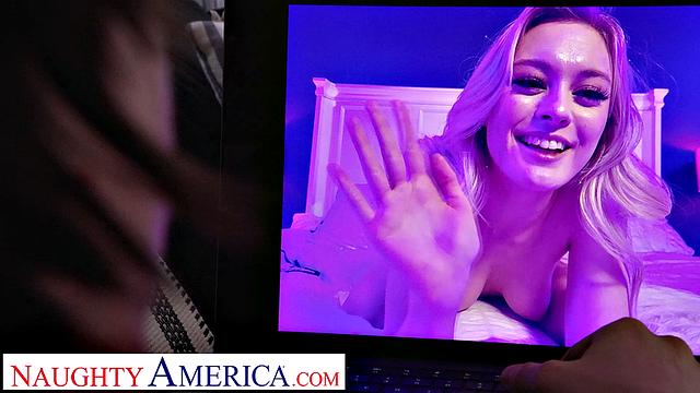 Hot blonde Amber Moore becomes real in your dreams!