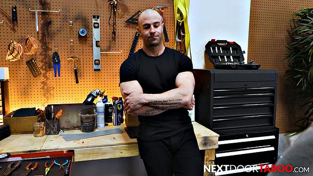 Asshole Jock Stepdad Drilled By Smart Stepson - Christian Cayden, Brandon Anderson - NextDoorTaboo