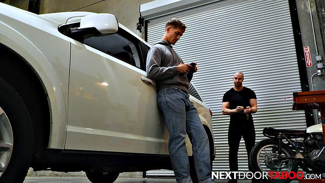 Asshole Jock Stepdad Drilled By Smart Stepson - Christian Cayden, Brandon Anderson - NextDoorTaboo