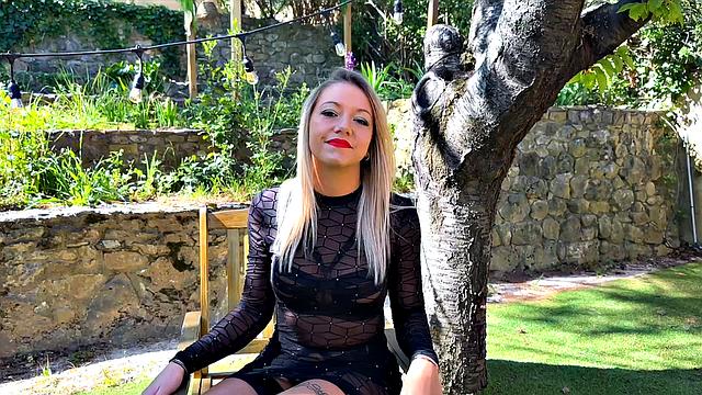 Beautiful Ashley Swallows Husband's Cock