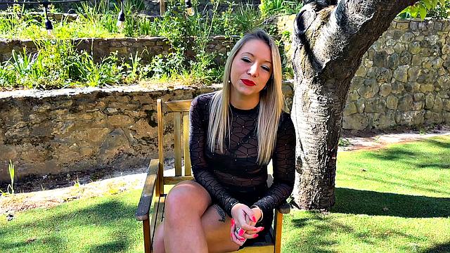 Beautiful Ashley Swallows Husband's Cock