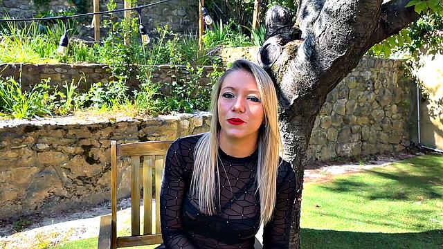 Beautiful Ashley Swallows Husband's Cock